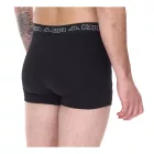 csomag of 2 Kappa férfi boxeralsó Sort Rövidnadrág  márka lettering és logo underpants 351K1JW fekete/lime vagy fekete/violet Méret: M