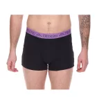 csomag of 2 Kappa férfi boxeralsó Sort Rövidnadrág  márka lettering és logo underpants 351K1JW fekete/lime vagy fekete/violet Méret: XL