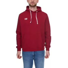   Outfitter Ocean Fabrics Thai férfi pulóver sustainable hooded Pulóver in alap stílus OUT-M-1003-OTW-36 piros Méret: S