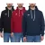 Outfitter Ocean Fabrics Thai férfi pulóver sustainable hooded Pulóver in alap stílus OUT-M-1003-OTW fekete, piros vagy sötét kék Méret: S