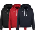Outfitter Ocean Fabrics Thai férfi és női pulóver sustainable pamut Pulóver  kapucni in alap stílus OUT-1003-OTW fekete, piros vagy sötét kék Méret: S