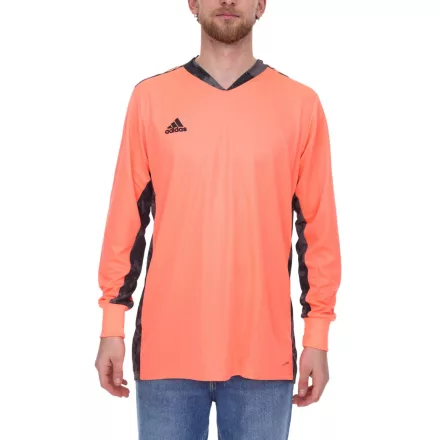 adidas AdiPro 20 férfi sustainable goalkeeper jersey hosszú-sleeved Ing fitness Pulóver FI4191 neon narancssárga/szürke Méret: S