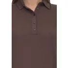 BOYSEN'S ruha női Ing ruha in crinkle look slightly translucent 42883962 barna Méret: 36
