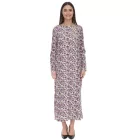 Aniston női summer ruha  virágos all-over print maxi ruha 28702063 fehér/lila/zöld Méret: 40