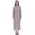 Aniston női summer ruha  virágos all-over print maxi ruha 28702063 fehér/lila/zöld Méret: 40