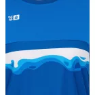 Outfitter OCEAN FABRICS TAHI női sustainable training Ing  mesh inserts fitness Ing rövid ujjú Ing OUT-W-1021-OTW-41 kék Méret: M
