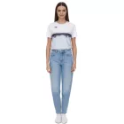 Outfitter OCEAN FABRICS TAHI női sustainable training Ing  mesh inserts fitness Ing nadrág-sleeved Ing OUT-W-1021-OTW in zöld, kék, piros, fekete vagy világos kék/fehér Méret: M