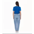 Outfitter OCEAN FABRICS TAHI női fenntartható edzőpóló hálós betétekkel fitnesz póló rövid ujjú póló OUT-W-1021-OTW zöld, kék, piros, fekete vagy világoskék/fehér színben Méret:XS