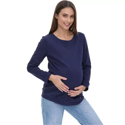 nine 9 months női simple pregnancy Ing pelenkázó divat 58374154 sötét kék Méret: 40_42