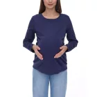 nine 9 months női simple pregnancy Ing pelenkázó divat 58374154 sötét kék Méret: 40_42