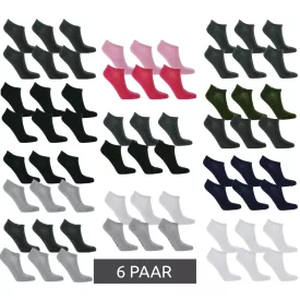   6 pár TASTIQ sneaker zokni, egyszínű pamutzokni díszdobozban, sportzokni szürke, fekete, fehér, kék, zöld vagy rózsaszín színben Méret:35_38
