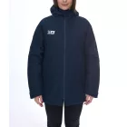 Outfitter OCEAN FABRICS TAHI női fenntartható télikabát állítható kapucnival őszi kabát OUT-W-1035-OTW sötétkék vagy fekete színben Méret:S