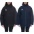 Outfitter OCEAN FABRICS TAHI női fenntartható télikabát állítható kapucnival őszi kabát OUT-W-1035-OTW sötétkék vagy fekete színben Méret:XS