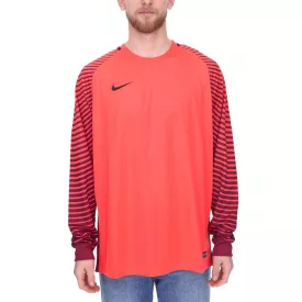   NIKE Gardien Longsleeve férfi Goalkeeper Jersey  Dry-Fit hosszú újj Ing Football 725882-671 piros/fekete Méret: M