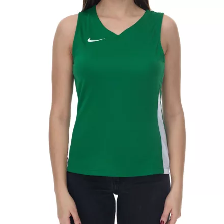 NIKE Team Basketball női trikó DryFit sportpólóval Edzőpóló NT0211-302 Zöld/Fehér Méret:XS