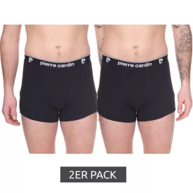   2 db Pierre Cardin férfi pamut boxeralsó alsó R808 6990 fekete Méret:M