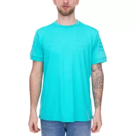   Mercedes-Benz AMG Petronas F1 férfi póló nadrág-sleeved Ing summer Ing 701225460 003 türkiz Méret: S