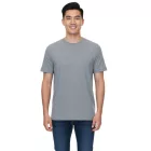 csomag of 3 Puma Statement Deluxe Edition Base sustainable férfi pamut Ing Póló 683509 01 szürke Méret: L