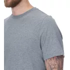 csomag of 3 Puma Statement Deluxe Edition Base sustainable férfi pamut Ing Póló 683509 01 szürke Méret: L