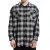 vsct Checked Flannel Individual férfi checked Ing  paisley minta lumberjack Ing 5643319 fekete/fehér Méret: M