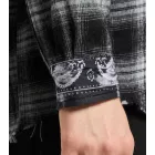 vsct Checked Flannel Individual férfi checked Ing  paisley minta lumberjack Ing 5643319 fekete/fehér Méret: M
