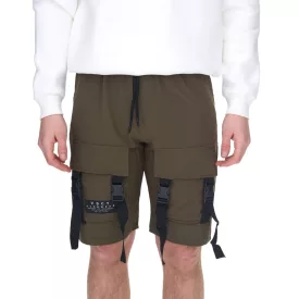   vsct Spencer férfi bermuda rövidnadrág Sort Rövidnadrág leg zseb  dekoratív buckles nadrág cargo nadrág 5643273 khaki Méret: L
