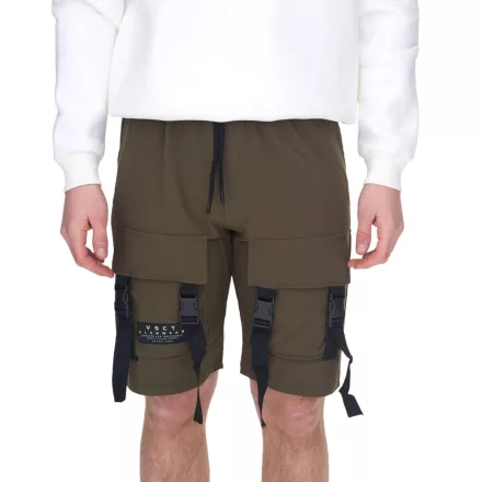 vsct Spencer férfi bermuda rövidnadrág Sort Rövidnadrág leg zseb  dekoratív buckles nadrág cargo nadrág 5643273 khaki Méret: L