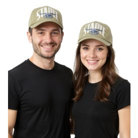   STAPLE Sage férfi sapka sapka  márka lettering elülső oldalán pamut sapka 2209X6993 olivazöld zöld Méret: N