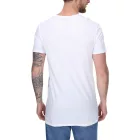 vsct My Tribute 1/2 férfi pamut póló  statement print kerek nyak Ing SS5641619 fehér Méret: L