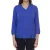 BOYSEN'S női summer Ing 3/4 újj Ing  chiffon és doboz pleat 43765933 cobalt kék Méret: 38