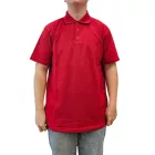 SANTINO Cws férfi simple polo Ing  pamut tartalom, nadrág-sleeved Ing, kék, zöld, fehér, piros vagy fekete Méret: S