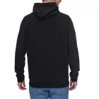 Ballin Est. 2013 férfi sustainable pulóver hooded Pulóver  logo print elülső oldalán HO-H00050 fekete Méret: XS