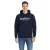 Ballin Est. 2013 férfi Hooded Pulóver Sustainable Sweat pulóver  Logo Lettering elülső oldalán HO-H00050-NVY Navy Méret: S
