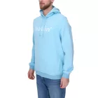 Ballin Est. 2013 férfi sustainable pulóver hooded Pulóver  logo print elülső oldalán HO-H00050 in fekete, kék vagy navy Méret: S