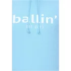Ballin Est. 2013 férfi sustainable pulóver hooded Pulóver  logo print elülső oldalán HO-H00050 in fekete, kék vagy navy Méret: S