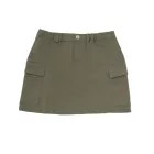 trendy gyerek cargo Szoknya for gyerek summer Szoknya  oldal zseb pamut Szoknya 906440 olivazöld zöld Méret: 176