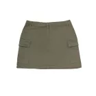 trendy gyerek cargo Szoknya for gyerek summer Szoknya  oldal zseb pamut Szoknya 906440 olivazöld zöld Méret: 176