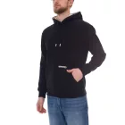 JACK & JONES Elegacy férfi pulóver hooded Pulóver pamut Pulóver 12256534 in fekete vagy kék Méret: M