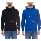 JACK & JONES Elegacy férfi pulóver hooded Pulóver pamut Pulóver 12256534 in fekete vagy kék Méret: S