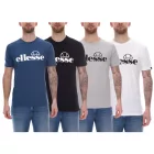 ellesse Fuenti póló férfi pamut Ing  logo print sport Ing SHP16469 in fekete, fehér, kék vagy szürke Méret: S