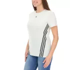 adidas női sustainable sport Ing, kerek nyak Ing, fitness Ing, sport Top, rövid ujjú Ing HK6976 zöld/fekete Méret: S