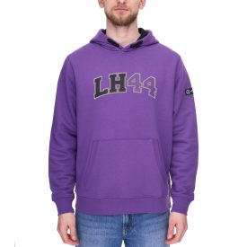   Mercedes-Benz AMG Petronas Lewis Hamilton férfi pulóver pamut pulóver hooded pulóver Pulóver 701222302 002 lila Méret: M