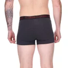 csomag of 2 Kappa férfi boxeralsó Sort Rövidnadrág  márka lettering és logo underpants 351K1JW ADK sötét szürke/világos szürke/piros Méret: XL