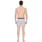csomag of 2 Kappa férfi boxeralsó Sort Rövidnadrág  márka lettering és logo underpants 351K1JW ADK sötét szürke/világos szürke/piros Méret: XL