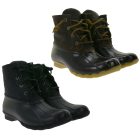 SPERRY Saltwater női csizma vízálló boka csizma cipő  ódi bőr és wave-siping technology STS88108 STS91176 fekete vagy barna Méret: 35_1_2