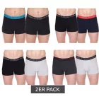 csomag of 2 Kappa férfi boxeralsó Sort Rövidnadrág  márka lettering és logo underpants in various colors such as fekete, szürke, anthracite és kék Méret: L