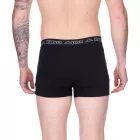 csomag of 2 Kappa férfi boxeralsó Sort Rövidnadrág  márka lettering és logo underpants in various colors such as fekete, szürke, anthracite és kék Méret: M
