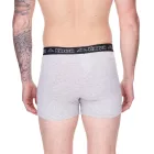csomag of 2 Kappa férfi boxeralsó Sort Rövidnadrág  márka lettering és logo underpants in various colors such as fekete, szürke, anthracite és kék Méret: M
