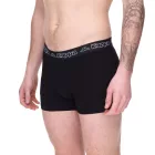 csomag of 2 Kappa férfi boxeralsó Sort Rövidnadrág  márka lettering és logo underpants in various colors such as fekete, szürke, anthracite és kék Méret: XL