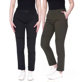   DAINESE Chinos Lady Tex női motoros nadrág Pro-Shape 2.0 protektorokkal Motoros Chino Motorsport Nadrág 202755145 Fekete vagy Olíva Méret:W26